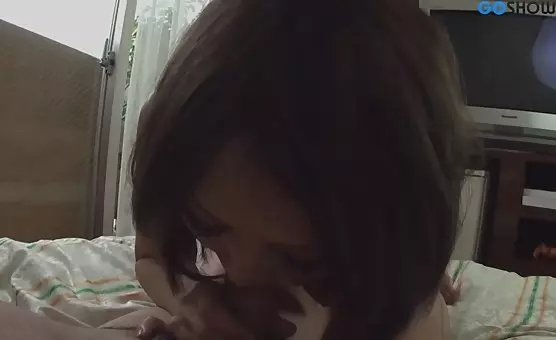 Spitting Cum After Blowjob and Handjob